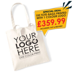 100-Printed-Tote-Bags Deal